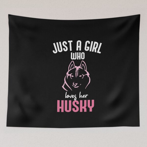 Item preview, Its a girl who loves her husky designed and sold by Heddar Badreddine.