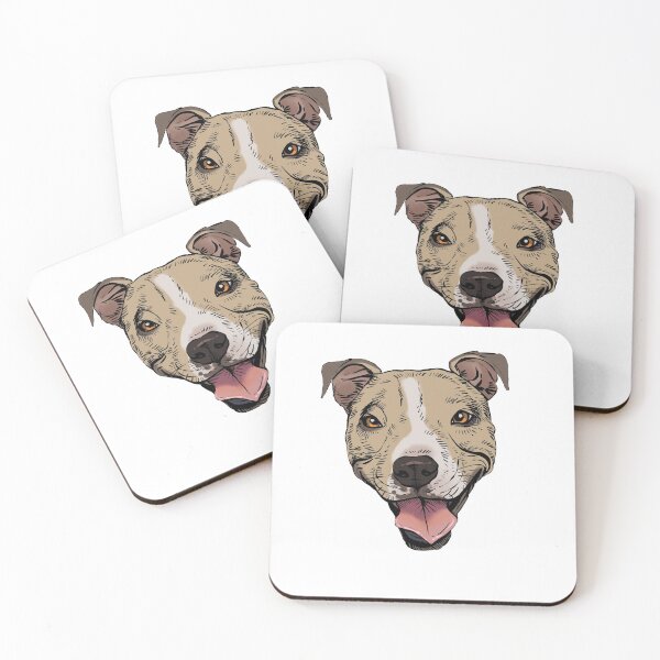 Item preview, Fawn Pitbull designed and sold by Petcetera.