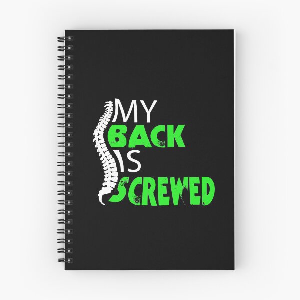Item preview, My back is screwed designed and sold by mederDESIGNS.
