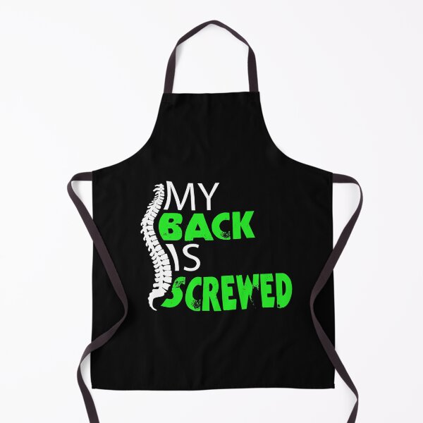 Item preview, My back is screwed designed and sold by mederDESIGNS.