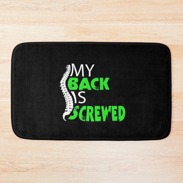 Item preview, My back is screwed designed and sold by mederDESIGNS.