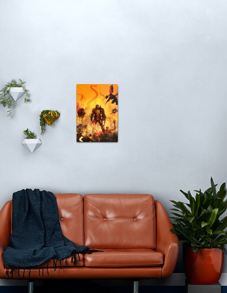 Doom Ultimate Gaming Prints Wall Art Gift Idea Gamers Art Poster A5 A4 A3 A2 A1