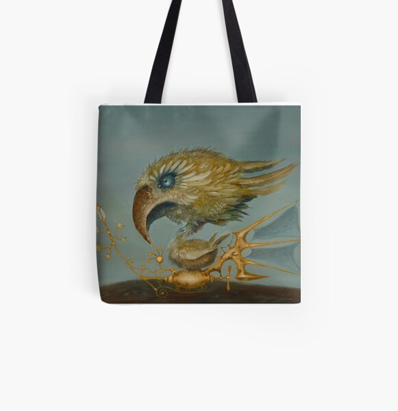Bird's Eye View All Over Print Tote Bag