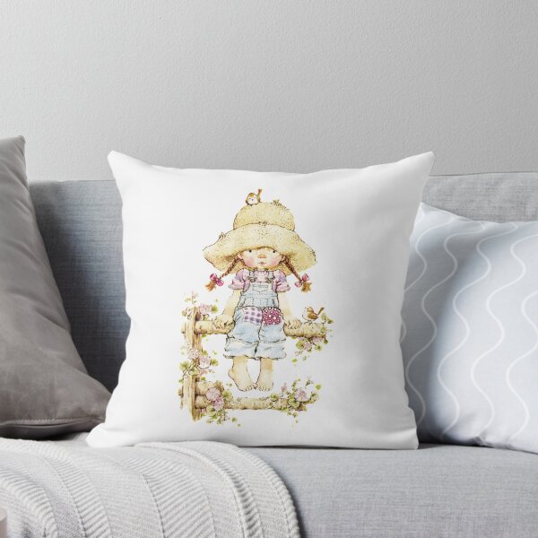 Item preview, Sarah Kay - Girl sitting on a fence with birds designed and sold by jwebmarket.
