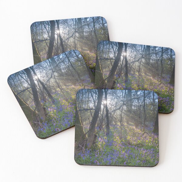 Item preview, Bluebell Wood at Sunrise designed and sold by dvlcom.