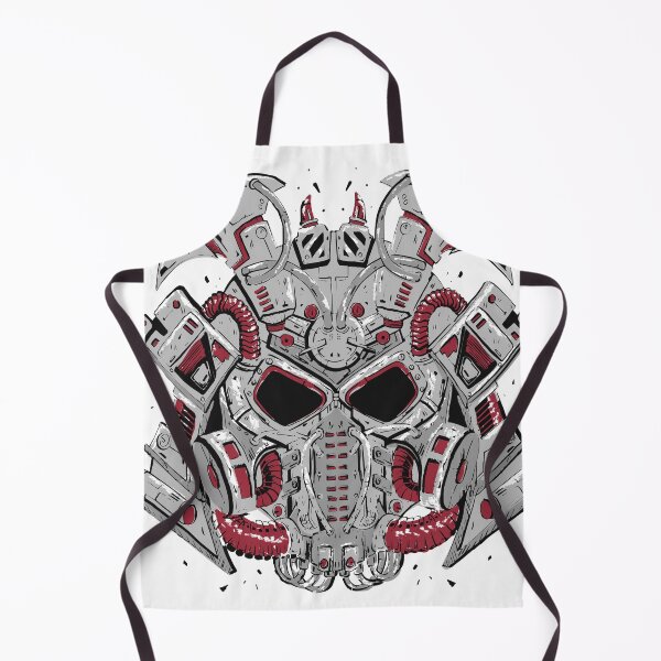 Item preview, Robot Samurai Skull Mask designed and sold by MiscelChr.