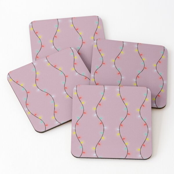 Item preview, Pink Christmas Lights designed and sold by dovedesign.
