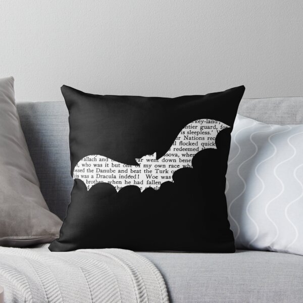 Item preview, Dracula Text in Bat Outline designed and sold by BookBiffle.