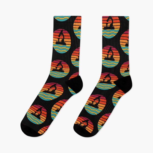 Item preview, WAVY RETRO SUNSET MICROSCOPE SCIENCE designed and sold by Hippiesole.