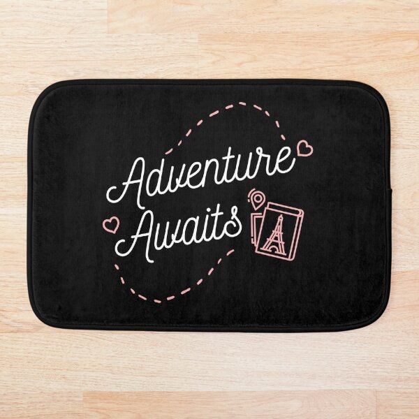 Item preview, Adventure Awaits (Pink/White) designed and sold by baileegrob.