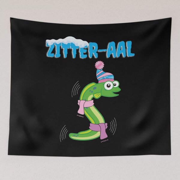 Item preview, Electric Eel Electric Eel Cold Funny Winter Fun designed and sold by Two Left Hands Design.