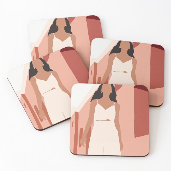 Item preview, Woman walking down the street designed and sold by Sticker Store.