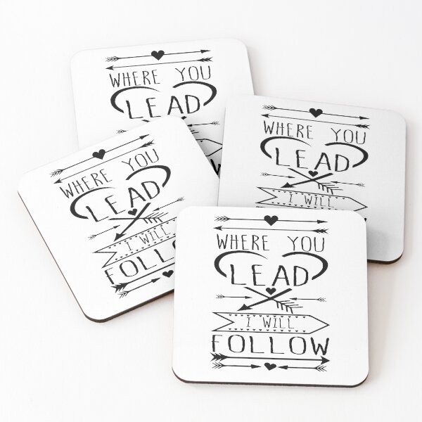 Item preview, Where You Lead I Will Follow designed and sold by Funny Tee.
