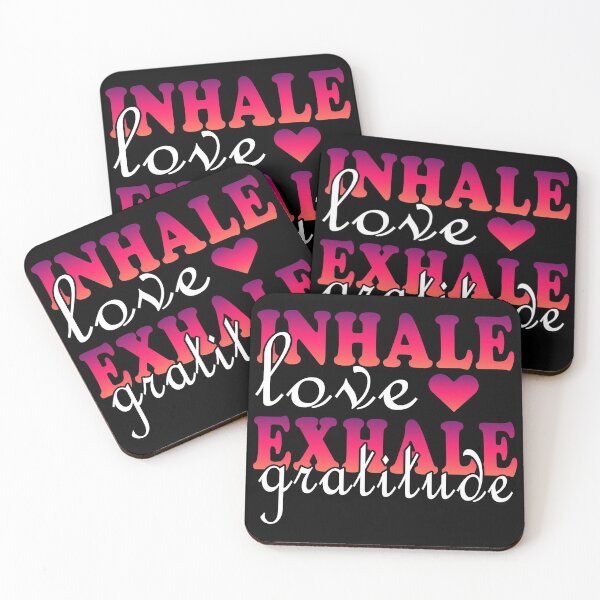 Item preview, Inhale Love Exhale Gratitude designed and sold by Shirtinho Store.