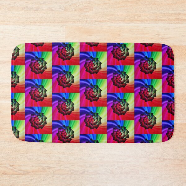 Item preview, Muitlcolor Hard Edged Top Down Tornado Psychedelic Burst Color Pattern designed and sold by miTeless seDign.