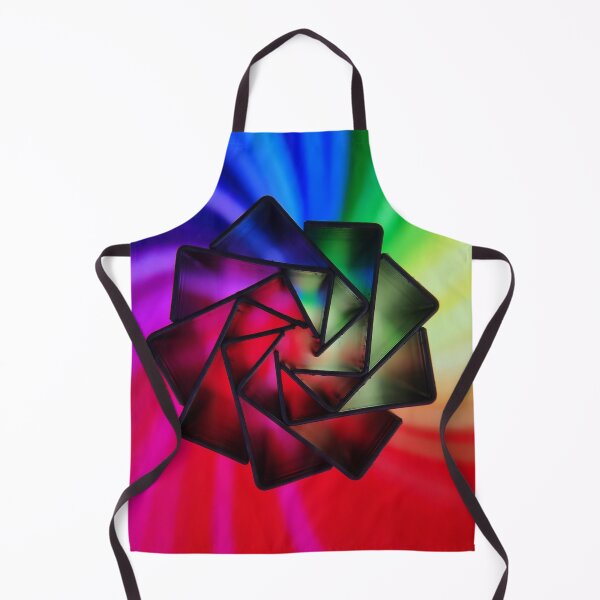 Item preview, Muitlcolor Hard Edged Top Down Tornado Psychedelic Burst Color Pattern designed and sold by miTeless seDign.