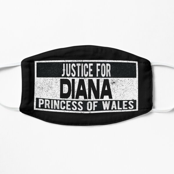 Justice for Princess Diana Flat Mask