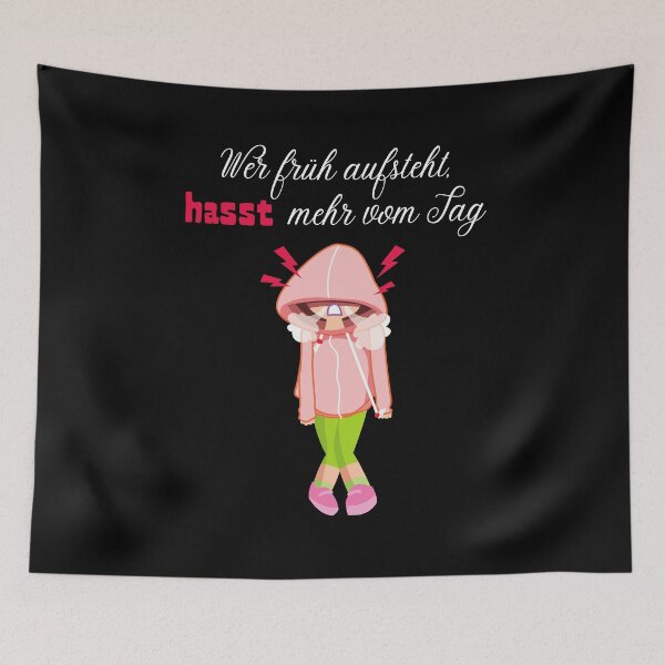 Item preview, Morning Grouch Who Gets Up Early Hates More Of The designed and sold by Two Left Hands Design.