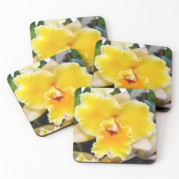 Item preview, Bright Yellow Orchid designed and sold by Rivercoatl.