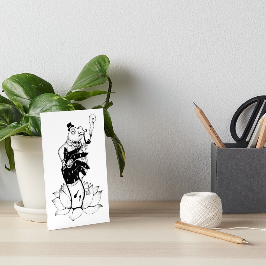 Item preview, Art Board Print designed and sold by RANARTE.