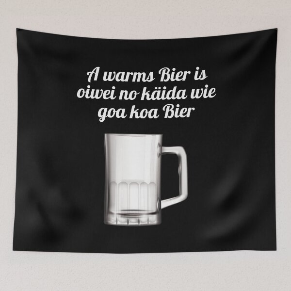 Item preview, A Warm Beer Is Oiwei No Käida Like Goa Koa Beer designed and sold by Two Left Hands Design.
