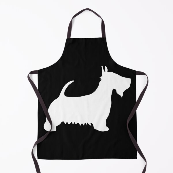 Item preview, Scottish Terrier Dog Silhouette - White designed and sold by MacPean.
