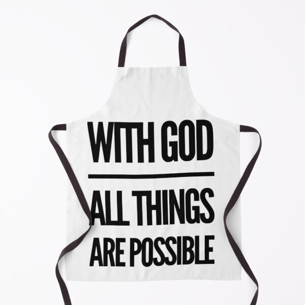 Item preview, With God- All things are possible designed and sold by MerciMe.