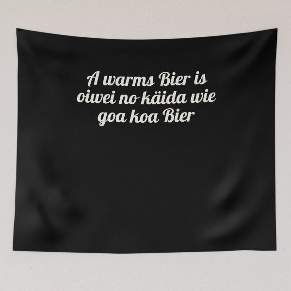 Item preview, A Warm Beer Is Oiwei No Käida Like Goa Koa Beer designed and sold by Two Left Hands Design.