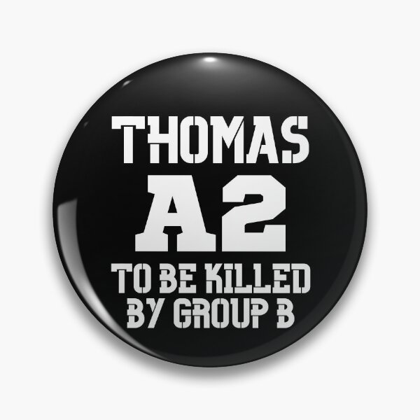 Item preview, Thomas A2 to be Killed by Group B - White designed and sold by KarolinaPaz.