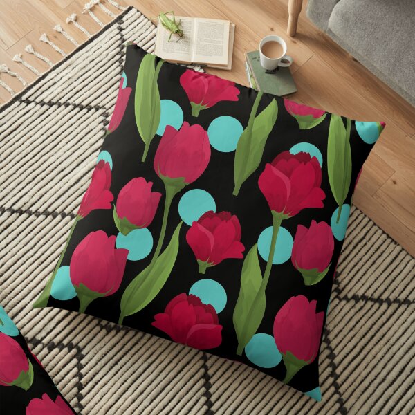 Polka Love Floor Pillow