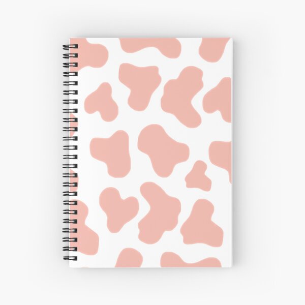 Pink cow print Spiral Notebook