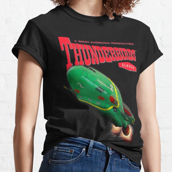 summer fashion t-shirt men My fifth piece of Gerry Anderson Thunderbirds  fan art. Classic T-Shirt anime t shirts - AliExpress