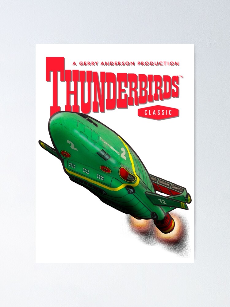 My fifth piece of Gerry Anderson Thunderbirds fan art. | Poster