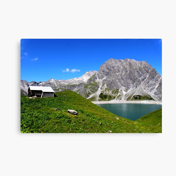 Lünersee Canvas Print