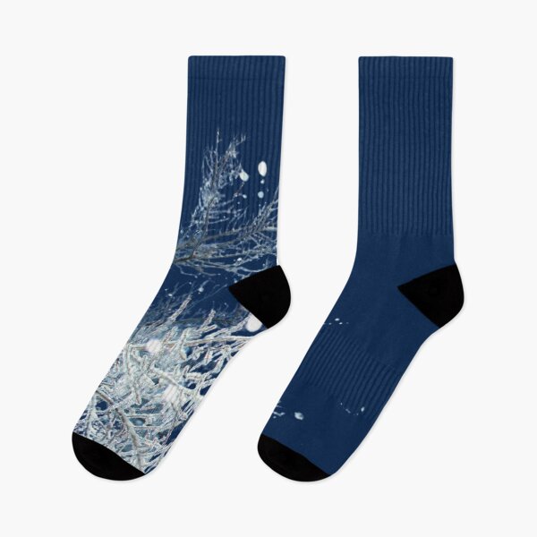 Item preview, Snowflakes Deep Blue  designed and sold by Erika Bartha.