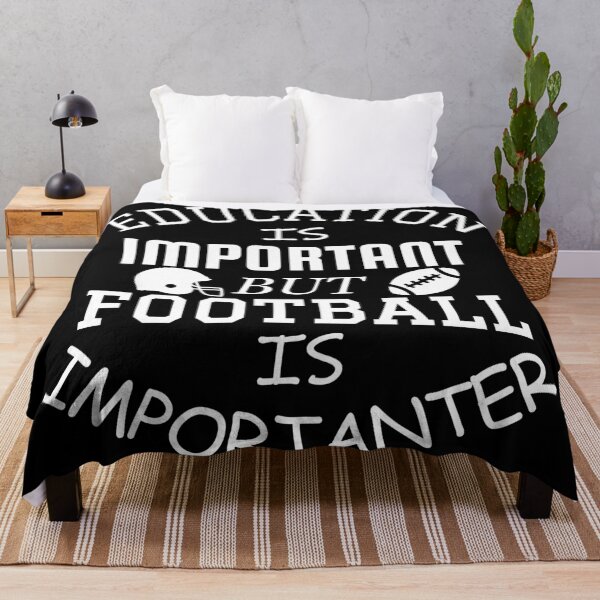 Item preview, Education Is Important But Football Is Importanter designed and sold by DannyAndCo.