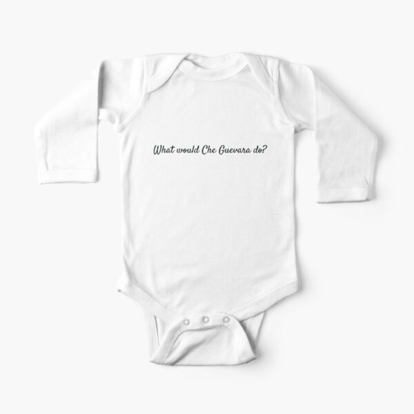 Che Long Sleeve Baby One Piece Redbubble