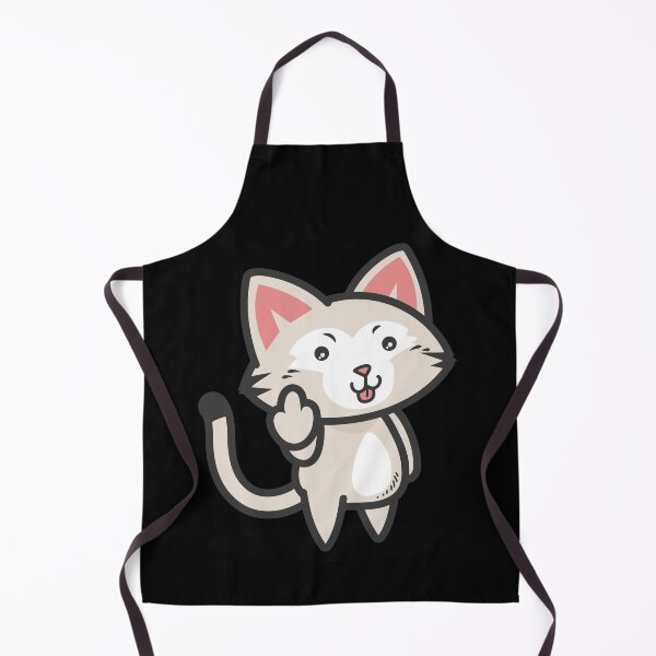 Item preview, Cat flipping the Bird designed and sold by kalud-zoldyck.