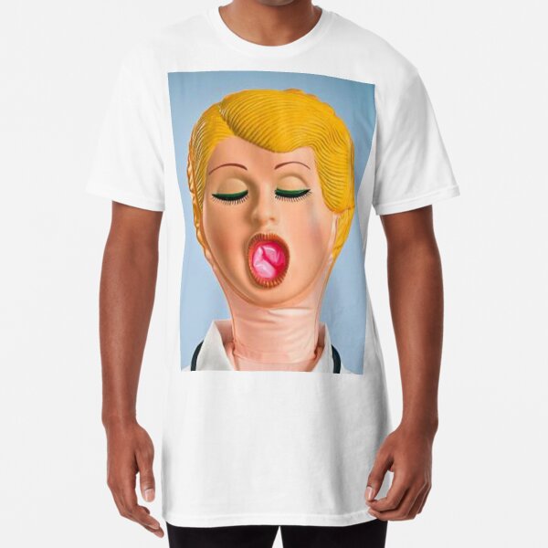 Blow Up Doll Face Adult Blowup Sticker for Sale by DroomClothingCo