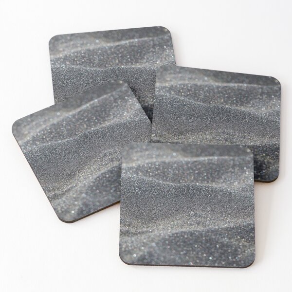Item preview, silver glitter waves designed and sold by Julia Santos.