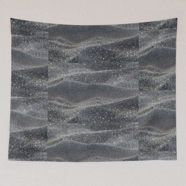 Item preview, silver glitter waves designed and sold by Julia Santos.