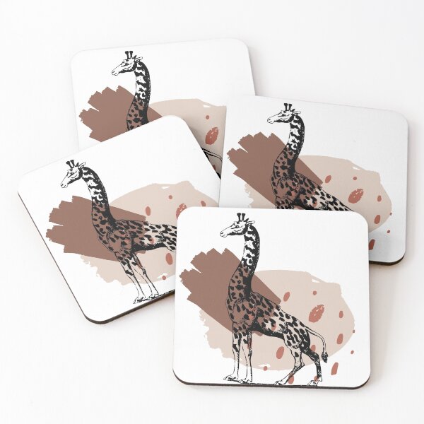 Item preview, Boho Safari Giraffe Beige  designed and sold by BohoMoon.