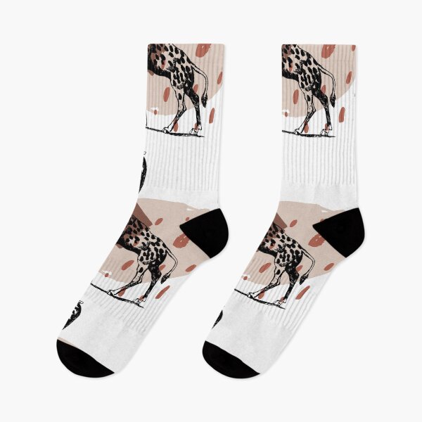 Item preview, Boho Safari Giraffe Beige  designed and sold by BohoMoon.