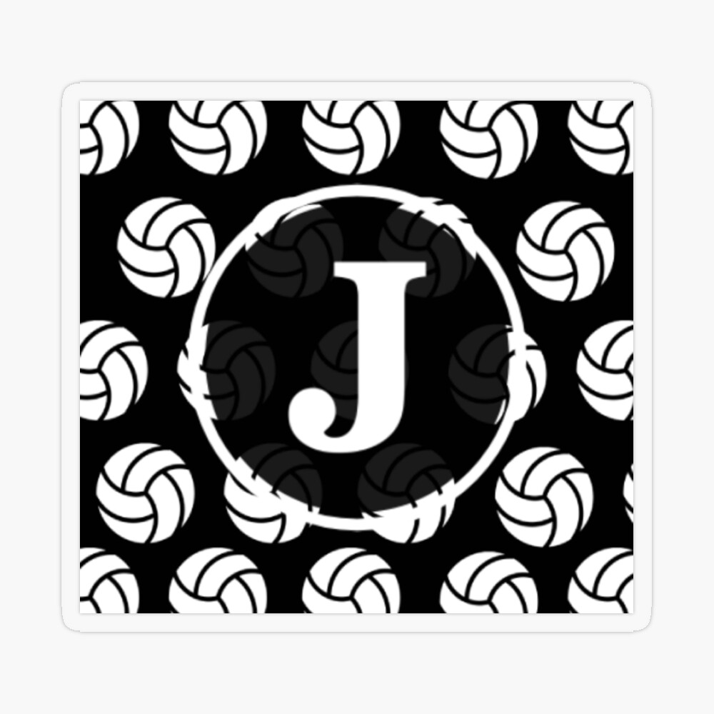  Letter J Athletic Sports Alphabet Name Monogram