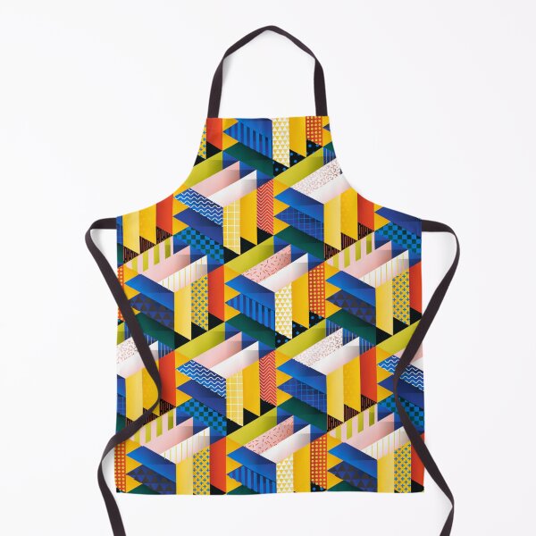Multi patterned design Apron