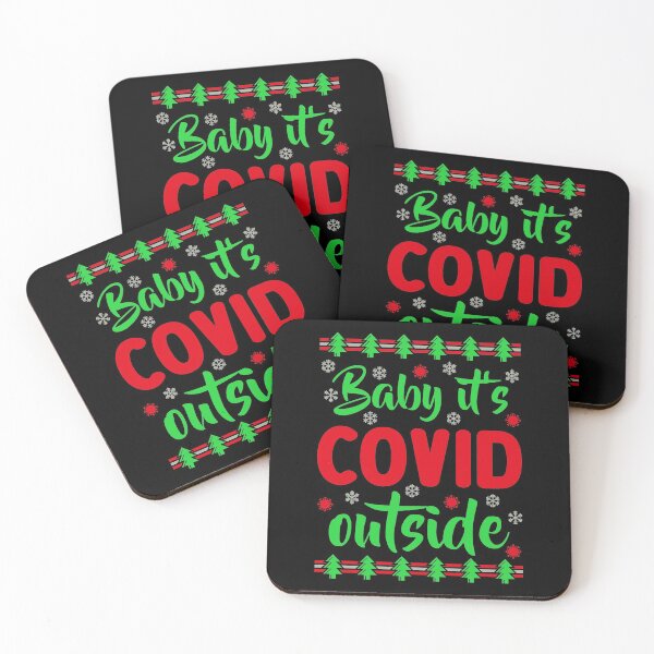 Item preview, Baby, it's COVID outside designed and sold by Dwarf-Monkey.