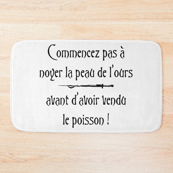 Item preview, Don't start drowning the bear skin - humor quote series designed and sold by rubislys.