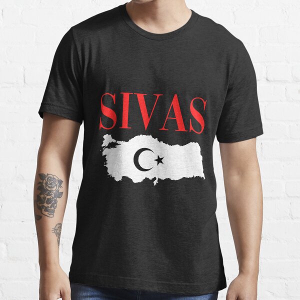 Artikel-Vorschau von Sivas Türkei Landkarte Sivas 58 Geschenk für Männer, designt und verkauft von Nessshirts.