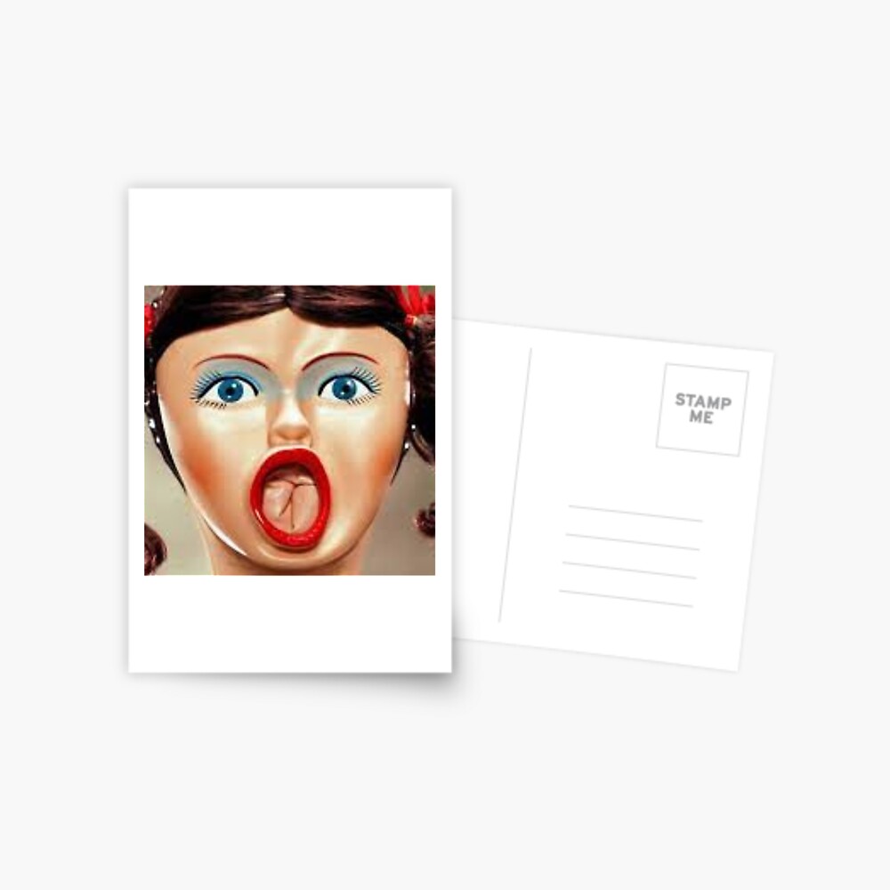 Blow Up Doll Face Adult Blowup Sticker for Sale by DroomClothingCo