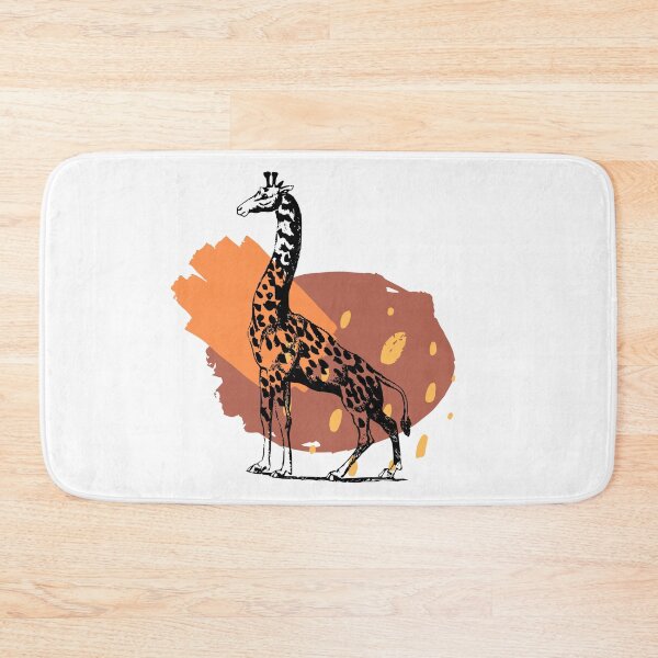 Item preview,  Boho Safari Giraffe Orange   designed and sold by BohoMoon.